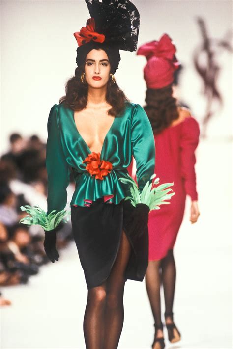 ysl spring summer 1991|ysl fashion show 1990s.